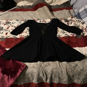 Medium backless shear dress